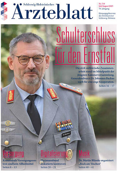Schleswig-Holsteinisches Ärzteblatt 7/8 2025